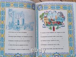 Voyage de Charlemagne à Jérusalem. Ill. MINCET + suite, dessin, litho, planche