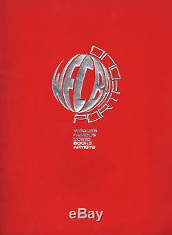 WORLDS FAMOUS COMIC BOOKS ARTISTS PORTFOLIO numéroté 16 planches 1983